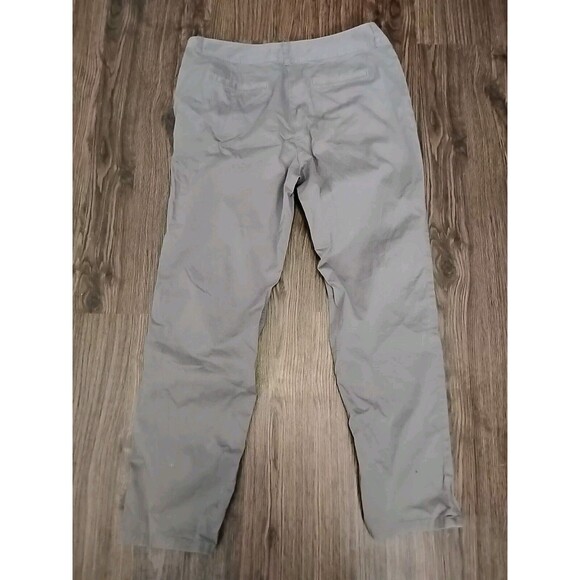 J. Jill Pants Womens Size 14 Gray midrise Cotton Blend Stretch Chino Trousers - Picture 8 of 13